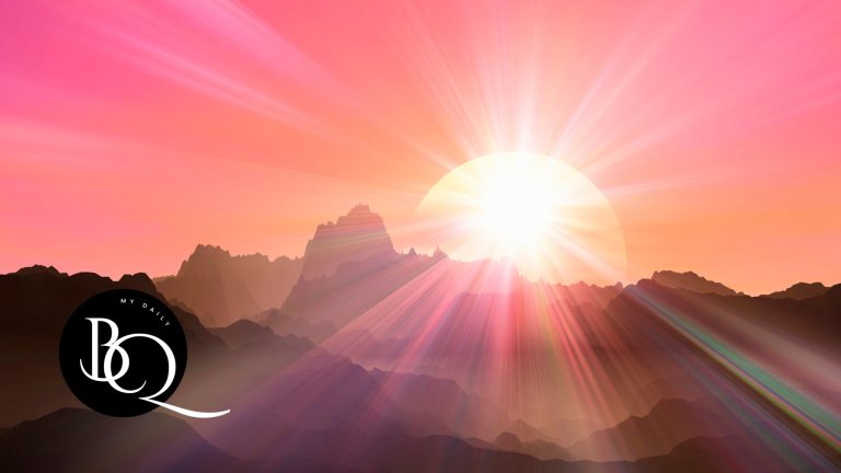 Bible quotes about healing - Sunrise over mountains symbolizing Bible quotes about healing